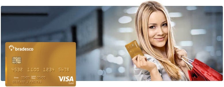Cartão de crédito Visa Gold