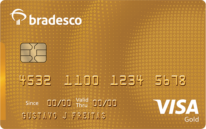 Cartão de crédito Visa Gold